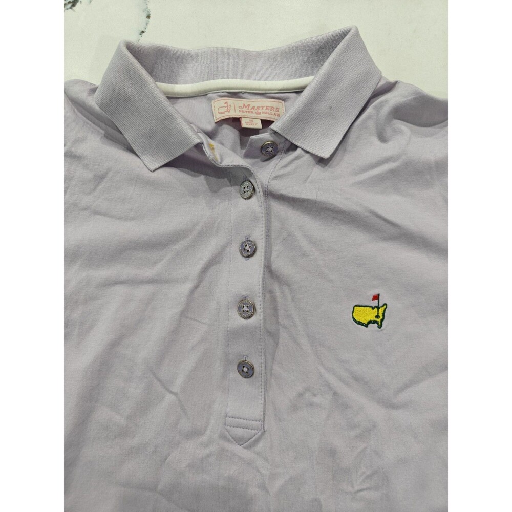 Master’s Peter Millar Women’s Polo Shirt Size Medium Lavender